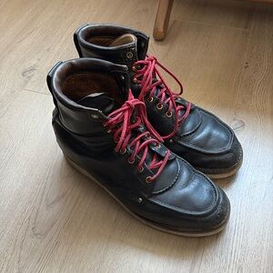 Double RL lace up workboots